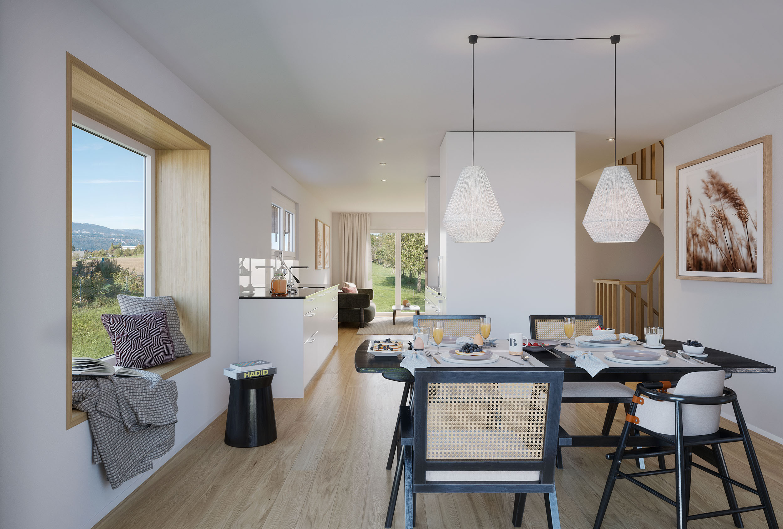 Kleine Farm Wohnzimmer