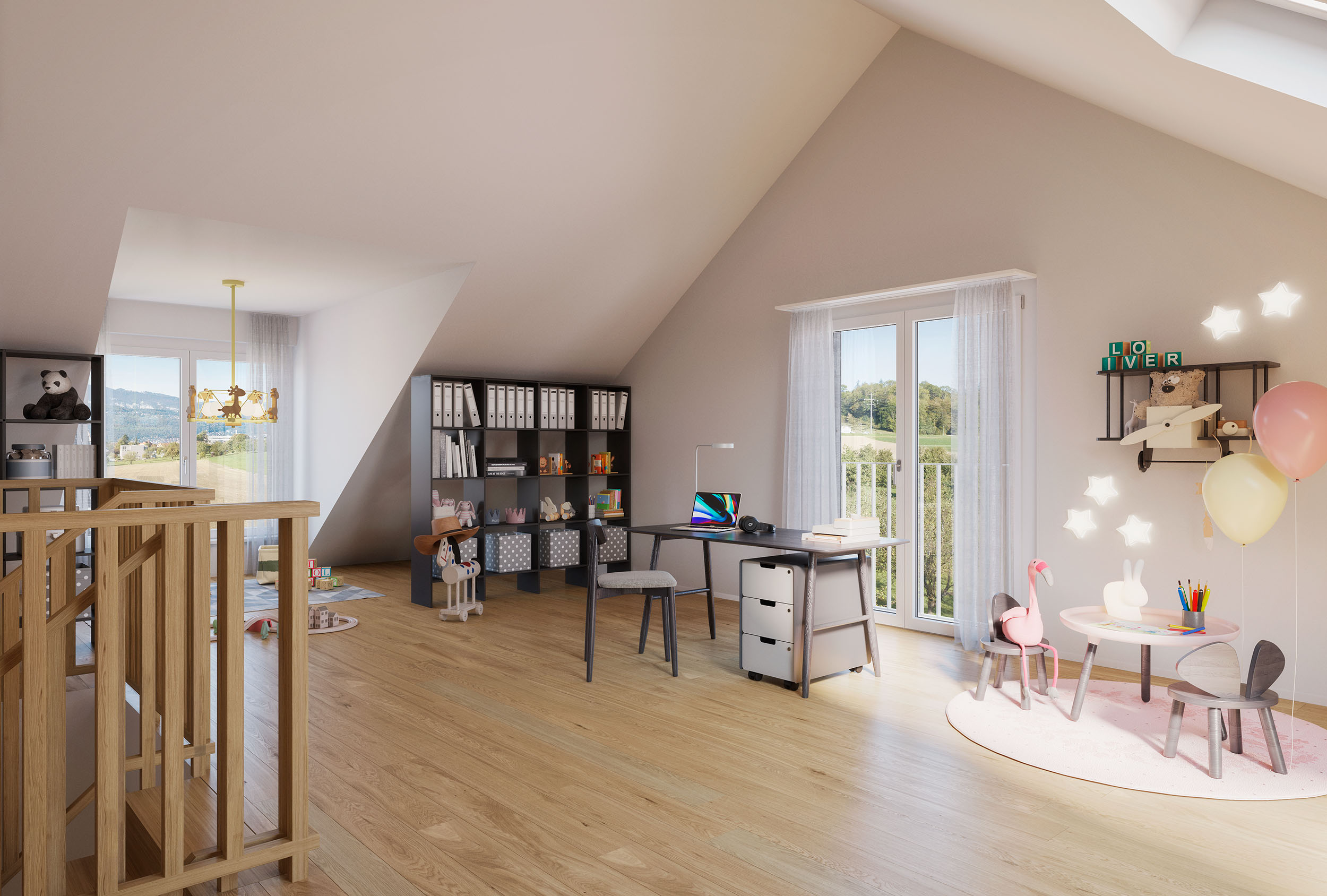 Kleine Farm Kinderzimmer